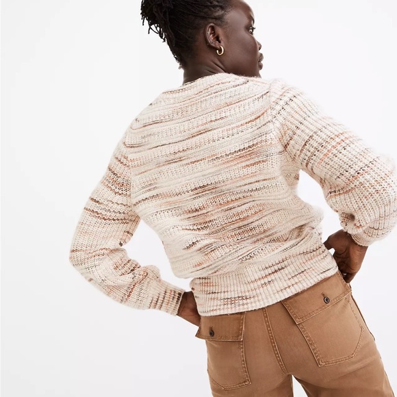 NWT Madewell Space-Dyed Canton Pullover Sweater - Picture 3 of 8